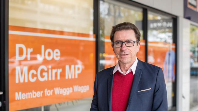 Wagga Wagga independent MP Dr Joe McGirr.