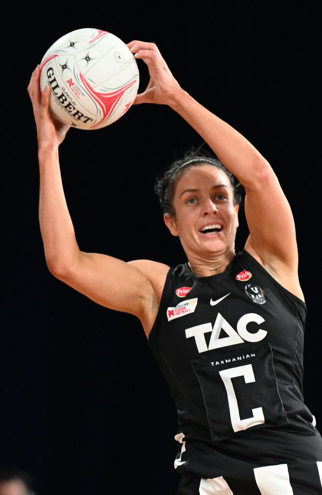 Ash Brazill of the Magpies at Silverdome. (Photo by Steve Bell/Getty Images)