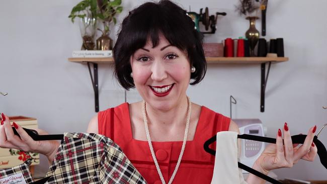 Evelyn Wood has a following of thousands on social media and YouTube where she shares tutorials on sewing.