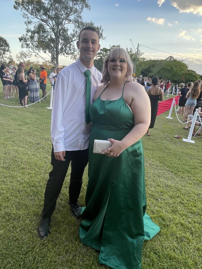 Aldridge State High School students celebrate their formal.