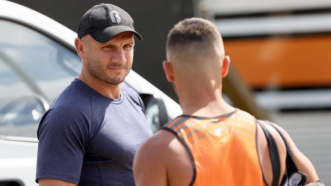 Robbie Farah at Tigers training.