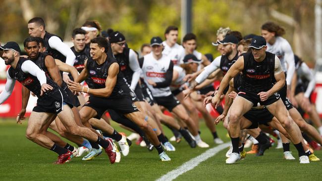 Brown is chuffed his Pies have the respect of the football world.