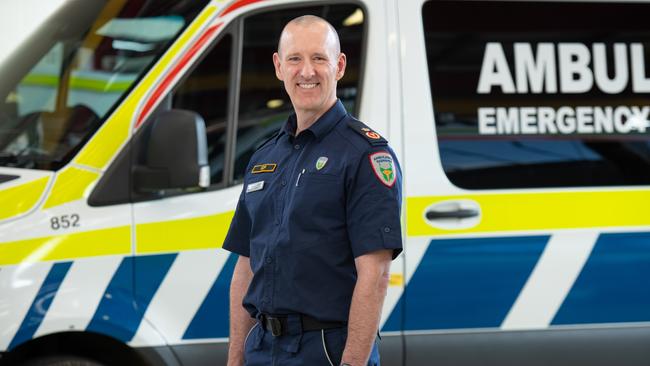 Joe Acker. Picture: Richard Bugg, Ambulance Tasmania.