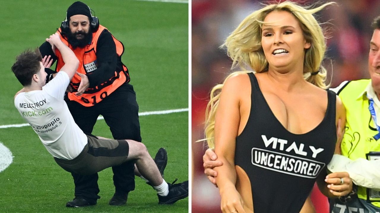 Streakers struck again. Photo: Photo by Dan Mullan/Getty Images.