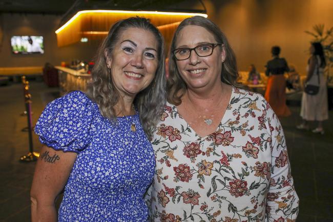 <p>Juanita Fritz and Caroline Young at Gold Coast Wonder Women group screening of Magic Mike: Last Dance at Event Cinemas Gold Class Pacific Fair, Broadbeach February 8th, 2023. Picture: Marcelo Lang</p>