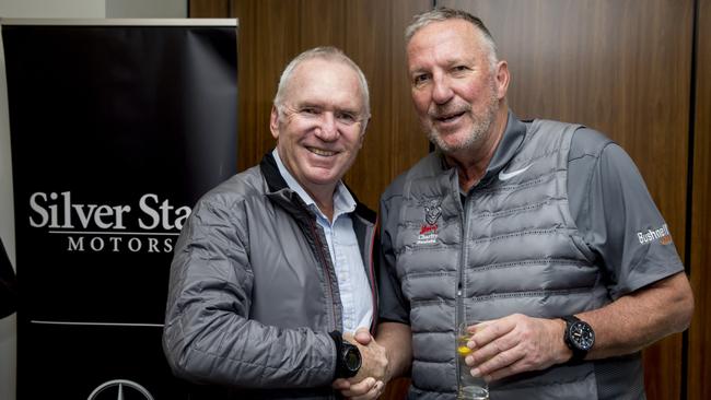 Border with England great, and the inspiration behind the statute, Sir Ian Botham. Pic: Sam Tabone