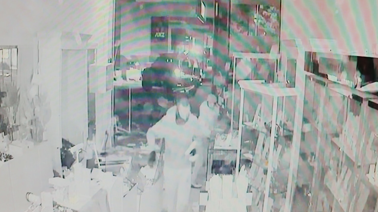 South east shopping strip ram raid caught on CCTV