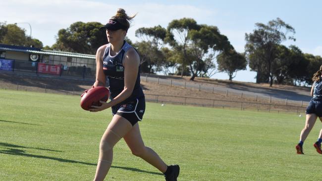 South Adelaide’s Brooke Boileau during pre-season training Picture: South Adelaide Football Club