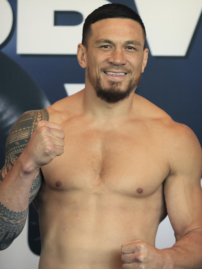 The last fight for Sonny Bill Williams also came in 2022. Picture: Mark Evans/Getty Images