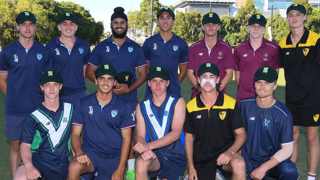 Team of the Tournament announced after the grand final at Karen Rolton Oval 22 December, 2022, Cricket Australia U19 Male National Championships 2022-23.Picture: Cricket Australia.