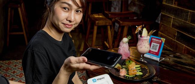 IncentiaPay was rolling out Chinese mobile payment method Alipay on the Gold Coast. Picture: Jerad Williams