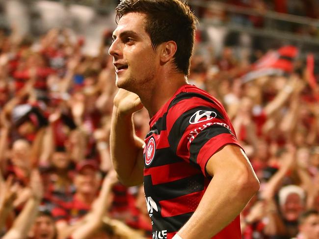 Tomi Juric has been in fine form for Wanderers so far this season.