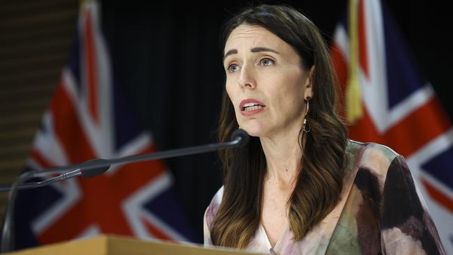 New Zealand Prime Minister Jacinda Ardern swiftly locked down parts of the country during the Covid crisis. Picture: Getty Images