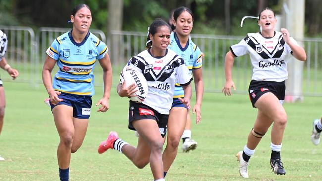 Harvey Norman U17 rugby league At Marsden SHS on the oval. Souths Logan v Norths Saturday March 22, 2025. Picture, John Gass