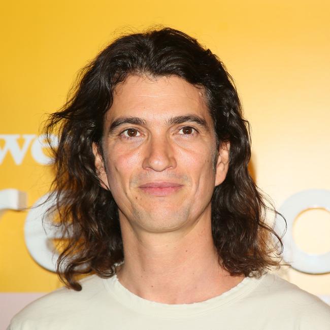 WeWork founder Adam Neumann, no longer with the company, but very rich! (Photo by Jean Baptiste Lacroix / GETTY IMAGES NORTH AMERICA / AFP)