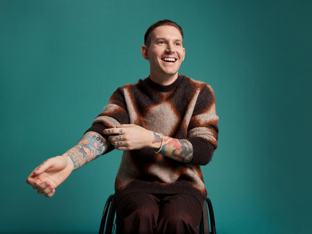 Paralympian Rheed McCracken is part of the latest The Iconic fashion campaign. Photo: Supplied