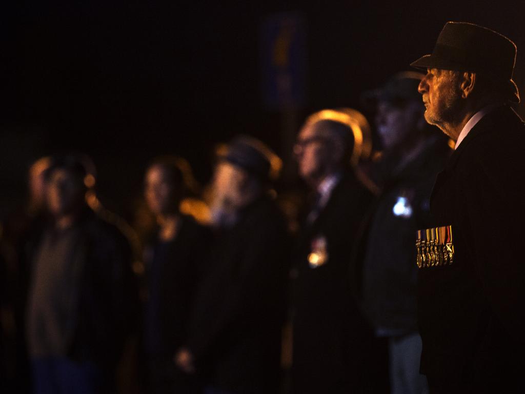 Ulverstone Dawn Service. PICTURE CHRIS KIDD