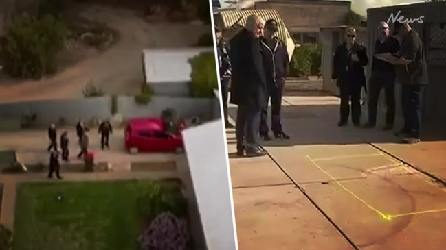 Murder-accused Geoffrey Adams leads detectives to wife's body (7 News)