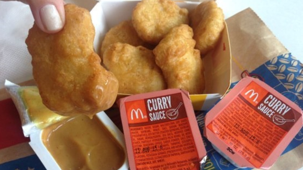 Macca’s releasing Curry Sauce dip in Australia – a cult favourite in the UK. Picture: Supplied