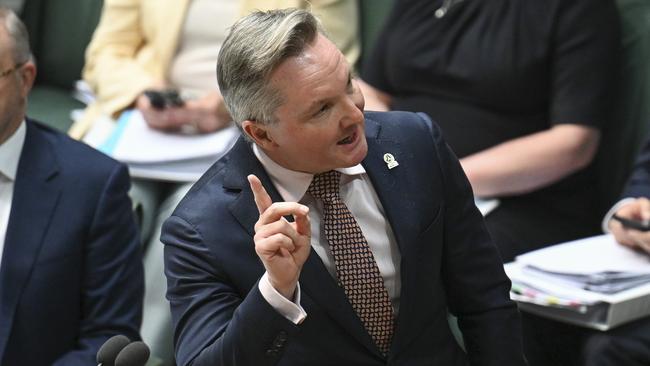 Climate Change and Energy Minister Chris Bowen. Picture: NCA NewsWire / Martin Ollman