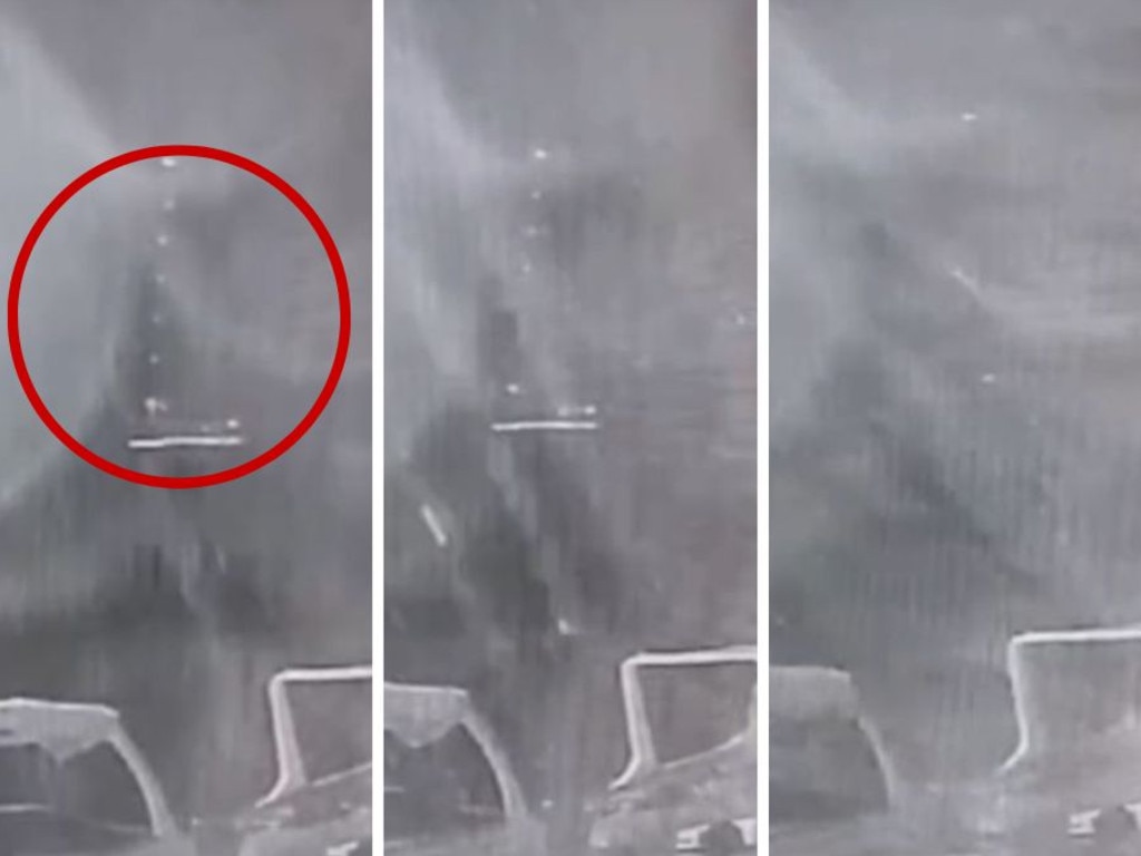 Disturbing CCTV captured the moment the superyacht was swallowed by a tornado-like waterspout.