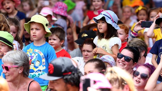 Massive crowds are expected to flock to Dreamworld to see The Wiggles perform. Pics Adam Head