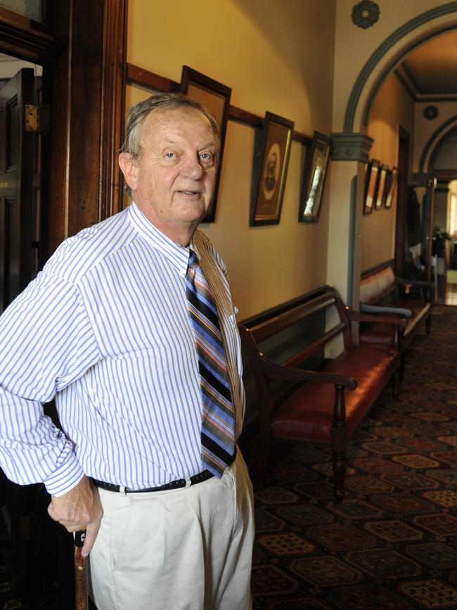 Lex Bailey at the Downs Club in 2012. Photo Dave Noonan / The Chronicle