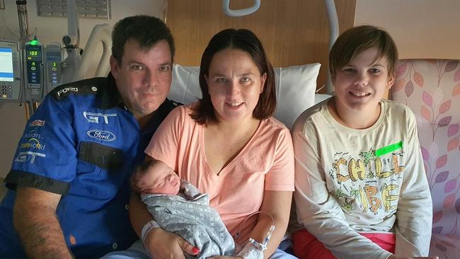 Meet the South Burnett's first baby of 2021, Ayden Gregory Silburn-Hatley. Photo/Kingaroy Hospital.