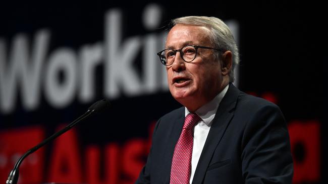 BRISBANE, AUSTRALIA - NewsWire Photos - AUGUST 17, 2023.Former Treasurer Wayne Swan at the 49th ALP National Conference 2023 in Brisbane. Picture: Dan Peled / NCA NewsWire