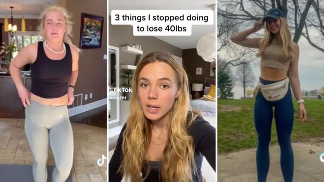 Alexandra Materski, from Ontario, Canada, went viral on TikTok with video about how she lost 18kg by "accident."