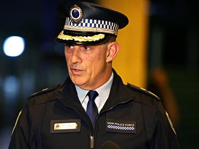 Deputy Commissioner Paul Pisanos at Sydney Police Centre in Surry Hills. Picture: Adam Yip