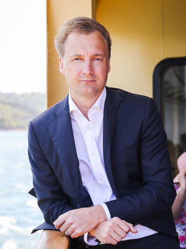 Manly MP James Griffin said all levels of government needed to work together to assist struggling businesses in the northern beaches. Picture: Dylan Robinson