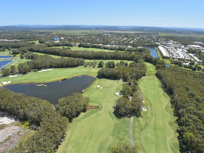 Aerials of the Sunshine Coast taken on Thursday 23 October, 2014 for advertising feature: Twin Waters Golf Club. Photo: Brett Wortman / Sunshine Coast Daily