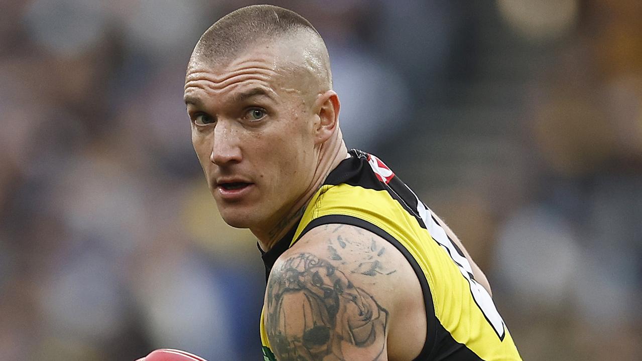 Dustin Martin is in line for All-Australian selection for the first time since 2020. Picture: Daniel Pockett / Getty Images