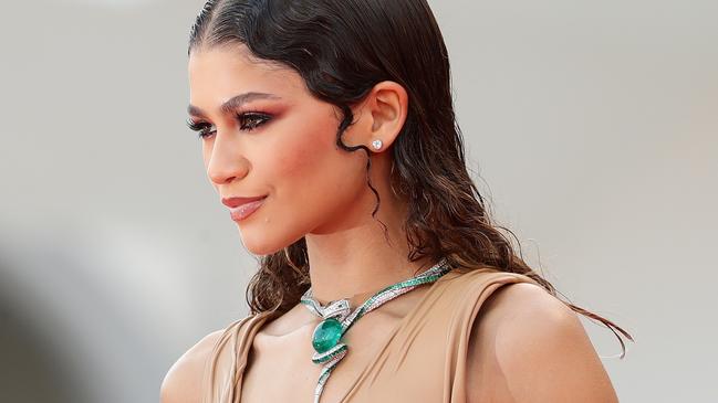 Zendaya often cases a stir on the red carpet and her latest look is no exception. Picture: Vittorio Zunino Celotto/Getty Images.