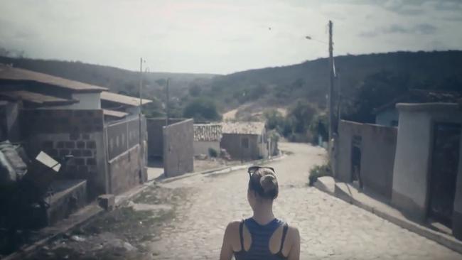 Alejandra takes film makers to her home in the town of Candido Sales, where young girls are raffled off by men.