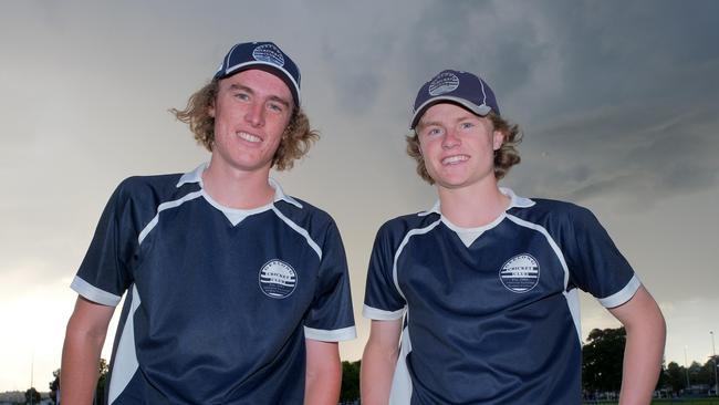 Harry Haunstein and Oliver Peake will both turn out for Vic Country. Picture: Mark Wilson