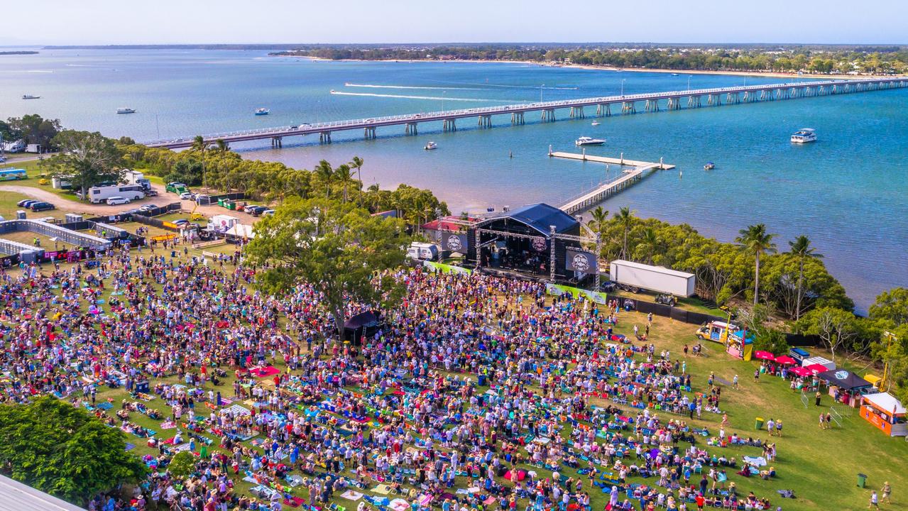 The Comiskey Group is behind the Sandstone Point Hotel at Bribie Island.