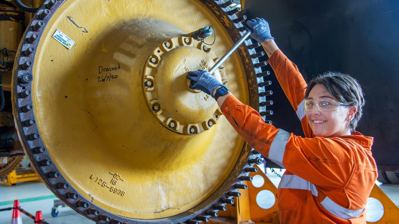 BHP's Future Fit Academy graduate Shakai Nichols. Picture: Daryl Wright