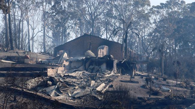 Tathra suffered a massive loss of property from the devastating bushfire. Picture: Gary Ramage