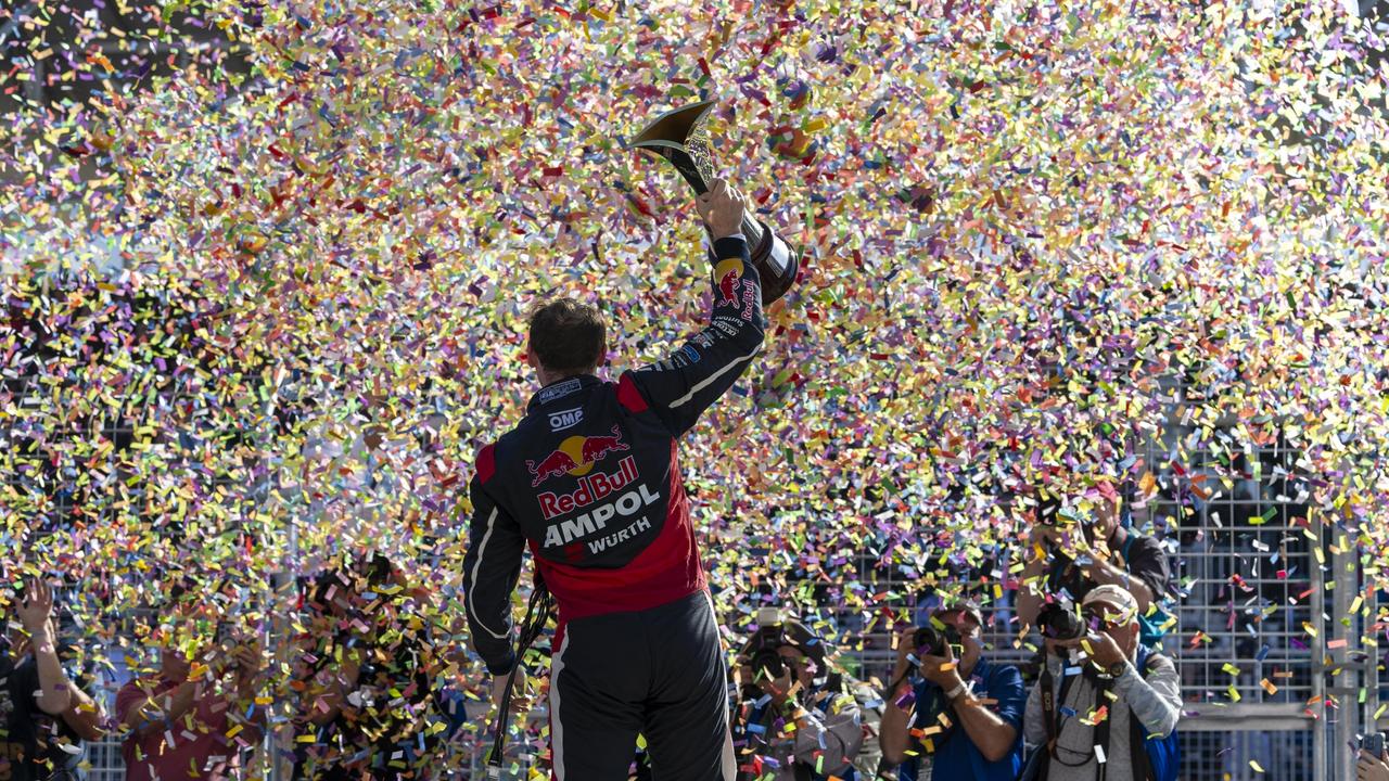 Will Brown wins the 2024 VAILO Adelaide 500 and take the 2024 Supercars Championship. Picture: Mark Horsburgh / EDGE Photographics