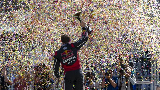 Will Brown wins the 2024 VAILO Adelaide 500 and take the 2024 Supercars Championship. Picture: Mark Horsburgh / EDGE Photographics