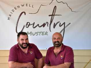 LOCAL DUO: Nigel Squibb and John Whitley are the faces behind the Maidenwell Music Muster and The Sauce Man. Picture: Madeline Grace