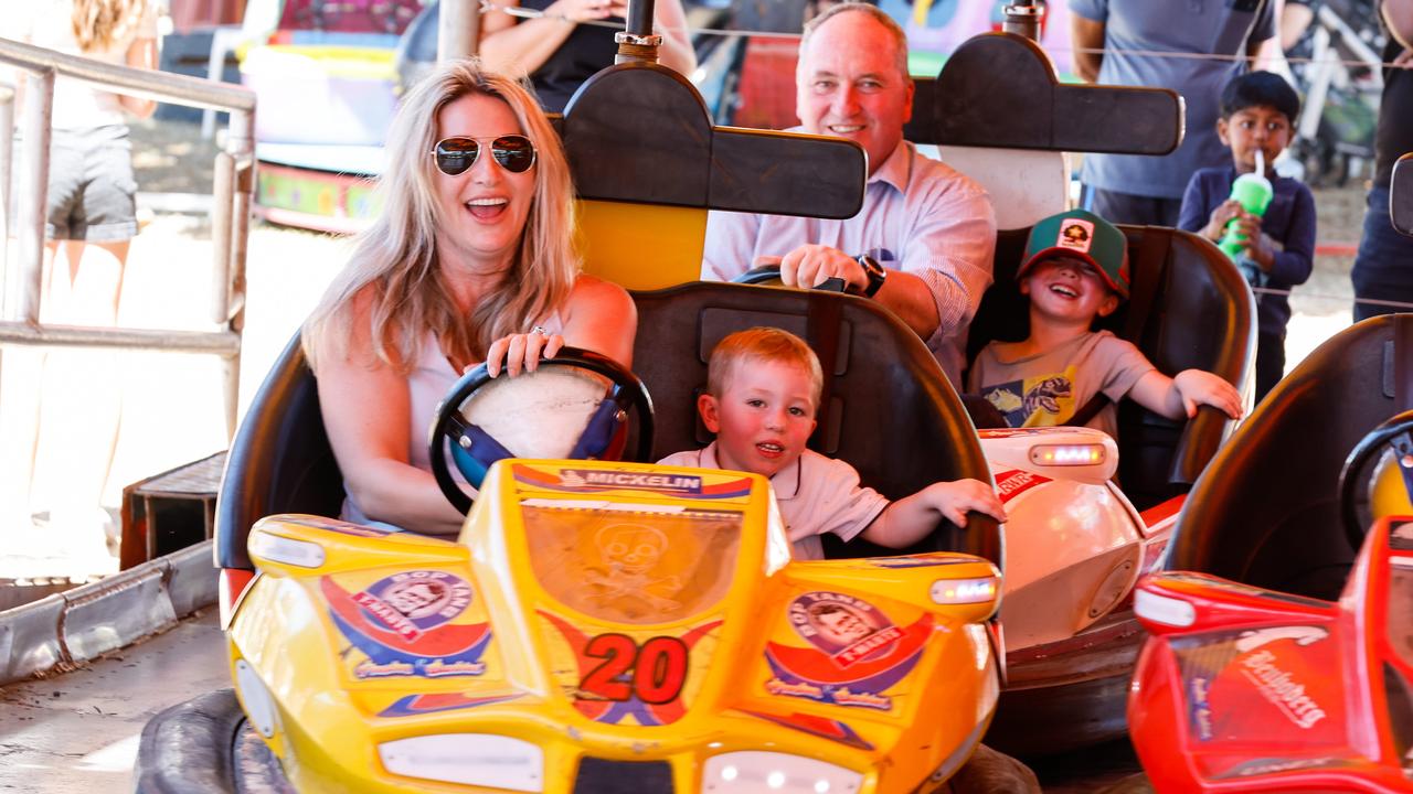 Day 7: Joyce enjoys some family time at the Gladstone Fair on Easter Sunday, April 17.<br/>