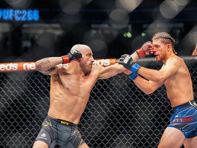 Volkanovski was at the height of his powers when he beat Ortega in 2021. Picture: Louis Grasse/PxImages/Icon Sportswire via Getty Images