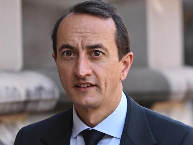 SYDNEY, AUSTRALIA - NewsWire Photos APRIL, 15, 2021: Dave Sharma arrives for the NSW State Funeral for Carla Zampatti in Sydney. Picture: NCA NewsWire/Joel Carrett POOL via NCA NewsWire