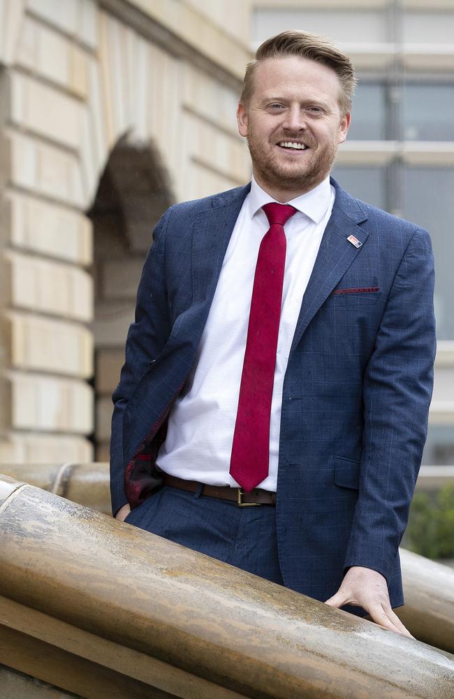 Labor State Secretary Stuart Benson. Picture: Chris Kidd.