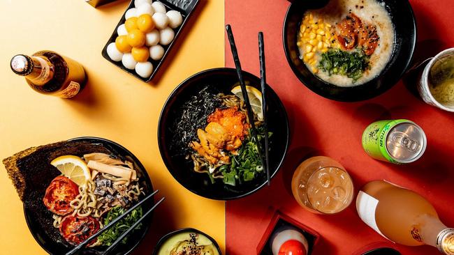 IIKO Mazesoba’s Moon Festival feast. Picture: Supplied