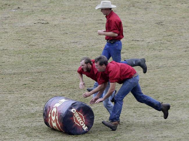 The Young farmer Challenge at the Sydney Royal Easter Show. Picture: John Appleyard