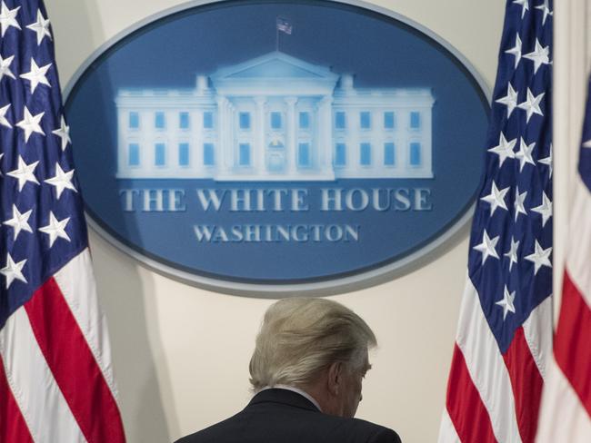 Successful White House interns will have Donald Trump as their boss. Picture: Saul Loeb/AFP